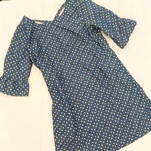 Modcloth Yellow Floral Mini Dress